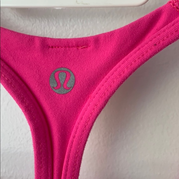 Lululemon Pink Sports Tank Top - Picture 2 of 3